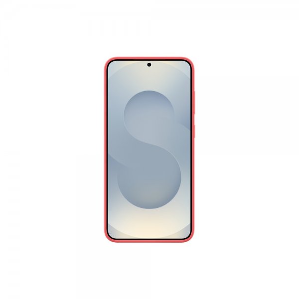 Samsung Original Galaxy S25 Plus Cover Silikone Cover Rød