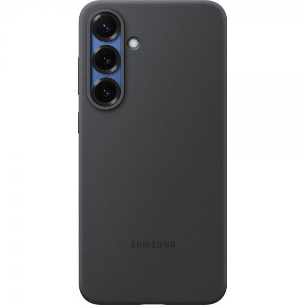 Samsung Original Galaxy S25 Plus Skal Silikone Cover Sort