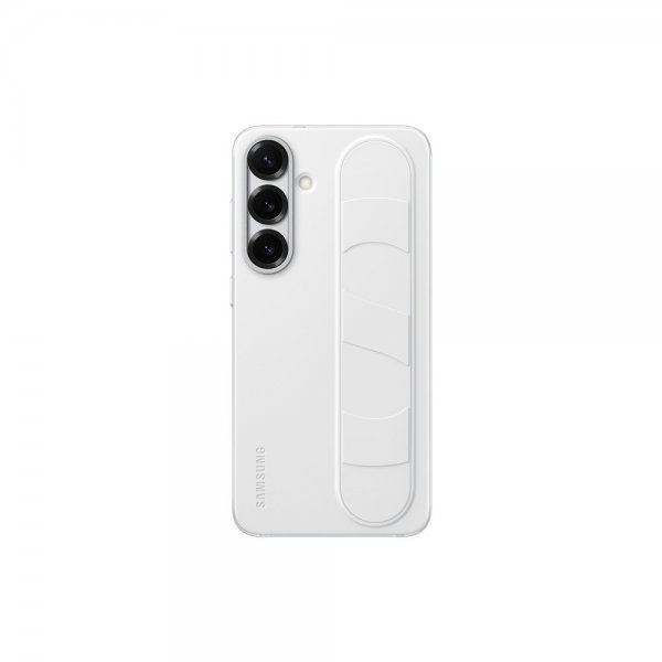 Samsung Original Galaxy S25 Plus Skal Standing Grip Case Vit