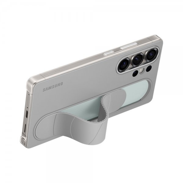 Samsung Original Galaxy S25 Ultra Cover Standing Grip Case Grå