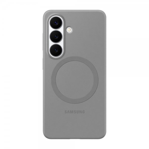 Samsung Original Galaxy S26 Cover Silikone Magnet Cover Grå