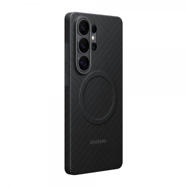 Samsung Original Galaxy S26 Ultra Cover Carbon Magnet Case Sort