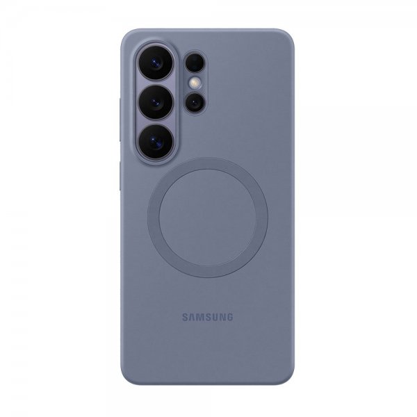 Samsung Original Galaxy S26 Ultra Cover Silikone Magnet Cover Blå Violet