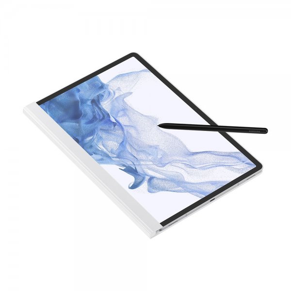 Samsung Original Galaxy Tab S7 Plus/S7 FE/S8 Plus Etui Note View Cover Hvid