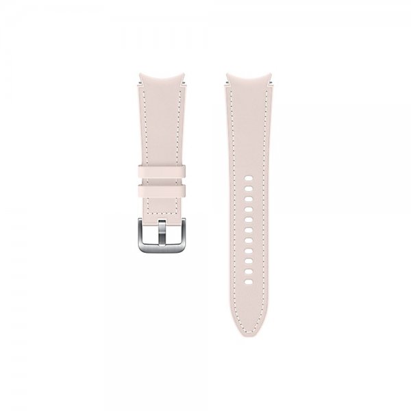 Samsung Original Galaxy Watch 20mm Rem Hybridlæderrem (M/L) Rosa