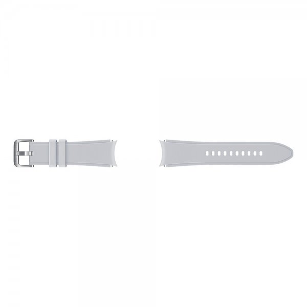 Samsung Original Galaxy Watch 20mm Rem Ridge Sport Band (S/M) Sølv