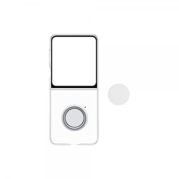 Samsung Original Galaxy Z Flip 5 Clear Gadget Cover Transparent