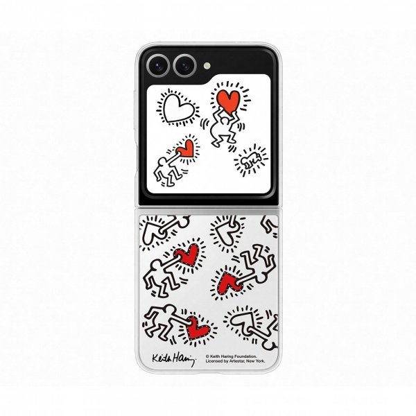 Samsung Original Galaxy Z Flip 6/Galaxy Z Flip 7 FE Cover Flipsuit Case Hvid