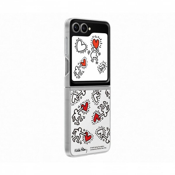Samsung Original Galaxy Z Flip 6/Galaxy Z Flip 7 FE Cover Flipsuit Case Hvid