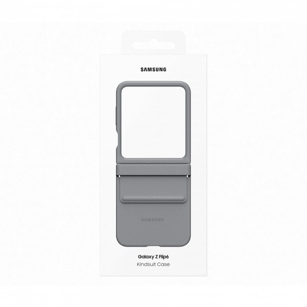 Samsung Original Galaxy Z Flip 6/Galaxy Z Flip 7 FE Cover Kindsuit Grå