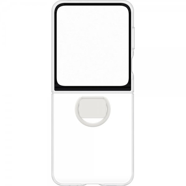 Samsung Original Galaxy Z Flip 6/Flip 7 FE Cover Clear Case Transparent