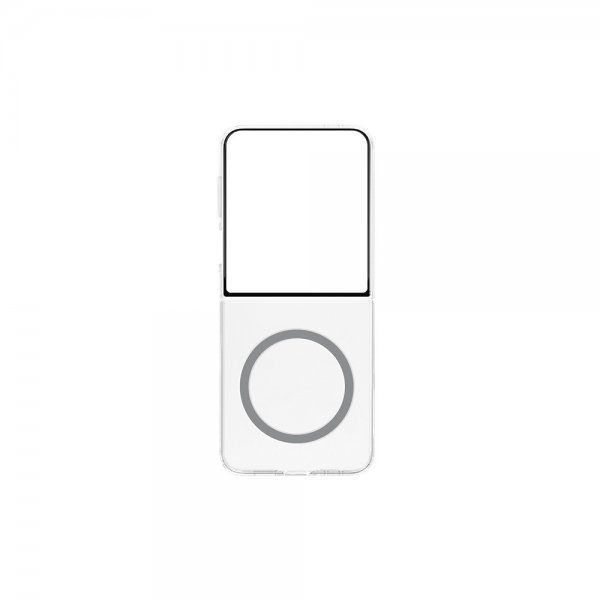 Samsung Original Galaxy Z Flip 7 Cover Clear Magnet Case Transparent