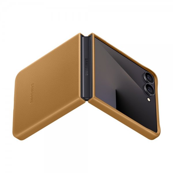 Samsung Original Galaxy Z Flip 7 Cover Kindsuit Camel