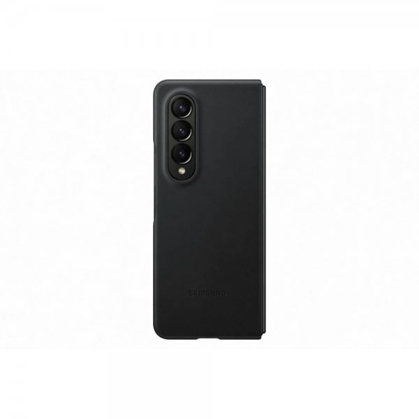 Samsung Original Galaxy Z Fold 4 Cover Læder Sort