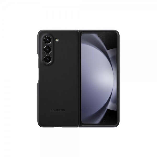 Samsung Original Galaxy Z Fold 5 Cover Eco-Leather Case Graphite