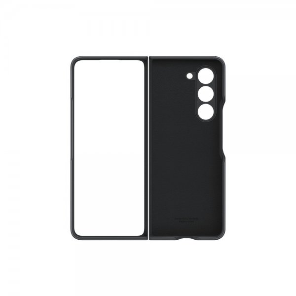 Samsung Original Galaxy Z Fold 5 Cover Eco-Leather Case Graphite