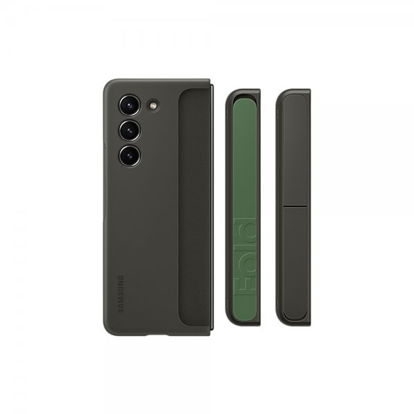 Samsung Original Galaxy Z Fold 5 Cover Standing Case with rem Graphite