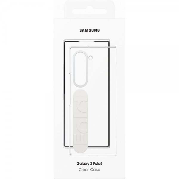 Samsung Original Galaxy Z Fold 6 Cover Clear Case Transparent