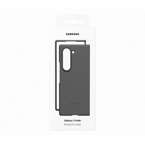 Samsung Original Galaxy Z Fold 6 Cover Kindsuit Grå