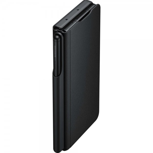 Samsung Original Galaxy Z Fold3 Cover Flip Cover med Pen Sort
