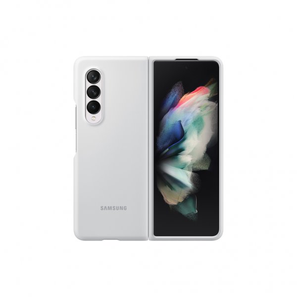 Samsung Original Galaxy Z Fold3 Cover Silikone Hvid