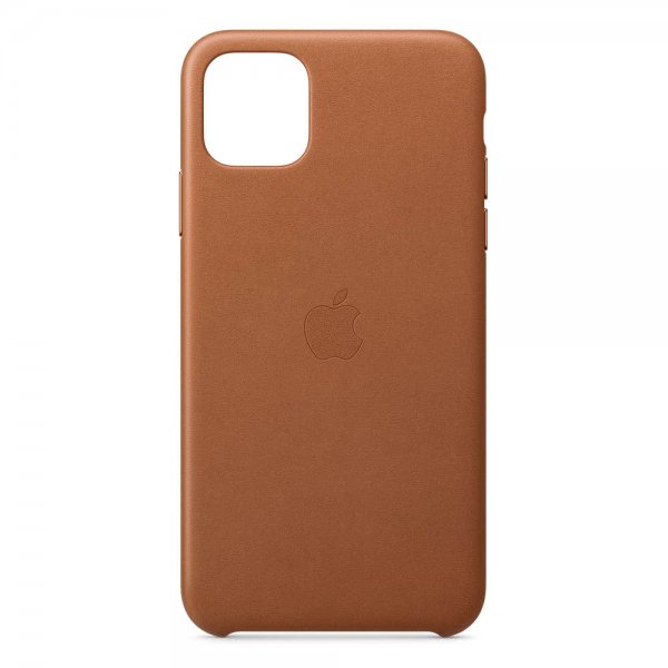 Apple Original iPhone 11 Pro Max Læder Cover Brun