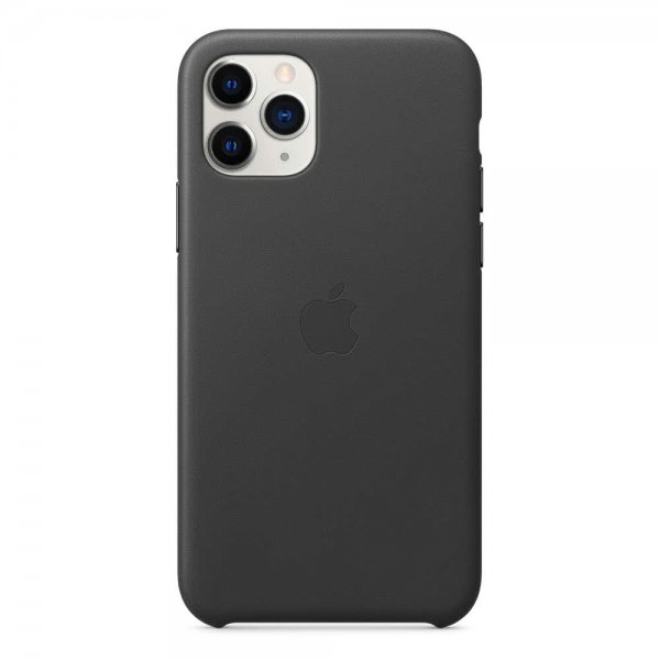 Apple Original iPhone 11 Pro Cover Læderetui Sort