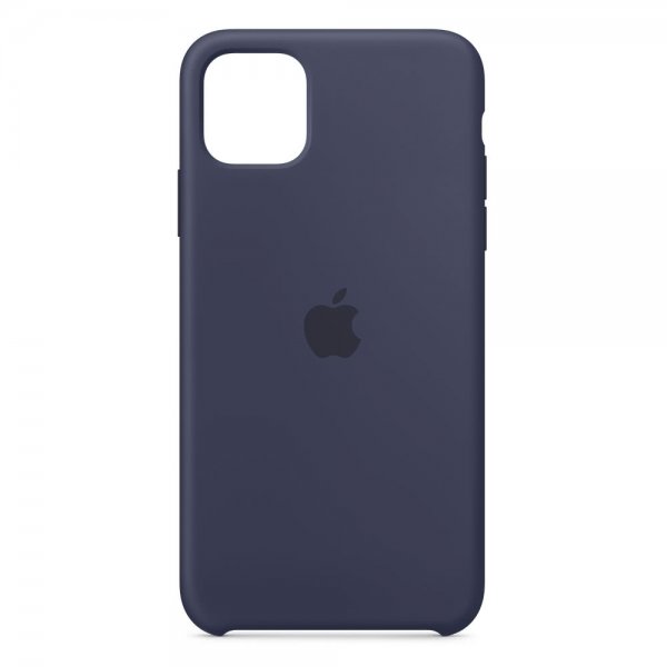 Apple Original iPhone 11 Pro Max cover Silikone Midnight Blue