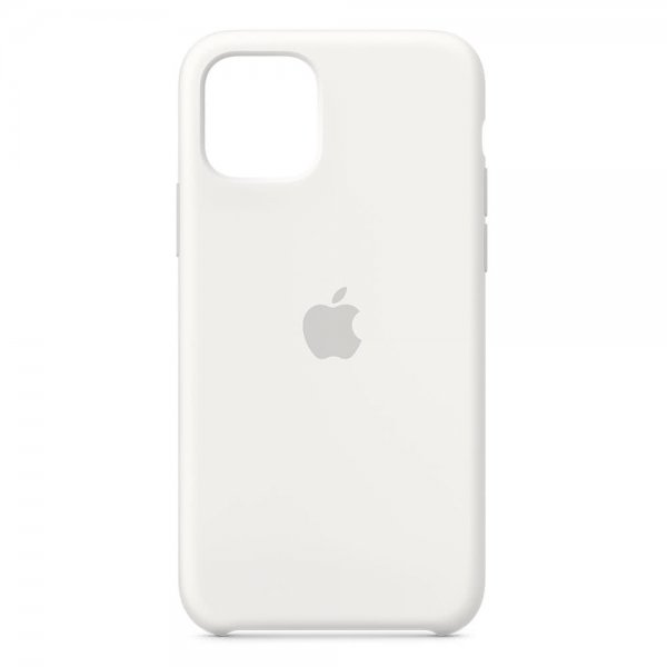 Apple Original iPhone 11 Pro Cover Silikone Cover Hvid
