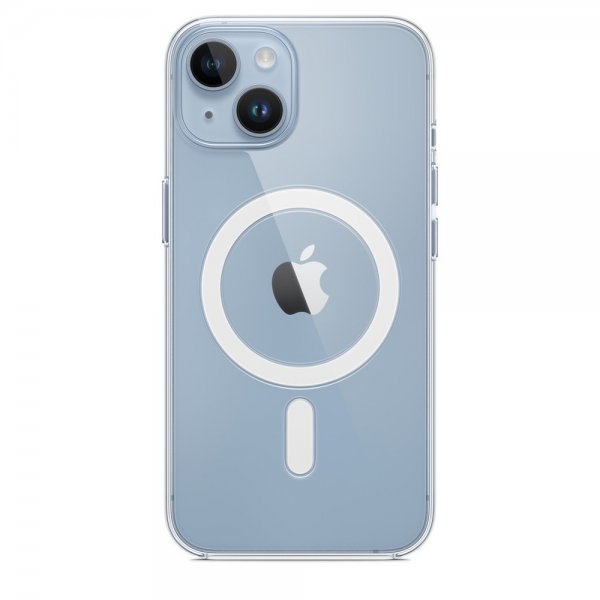 Apple Original iPhone 14 Plus Cover Clear Case MagSafe Transparent