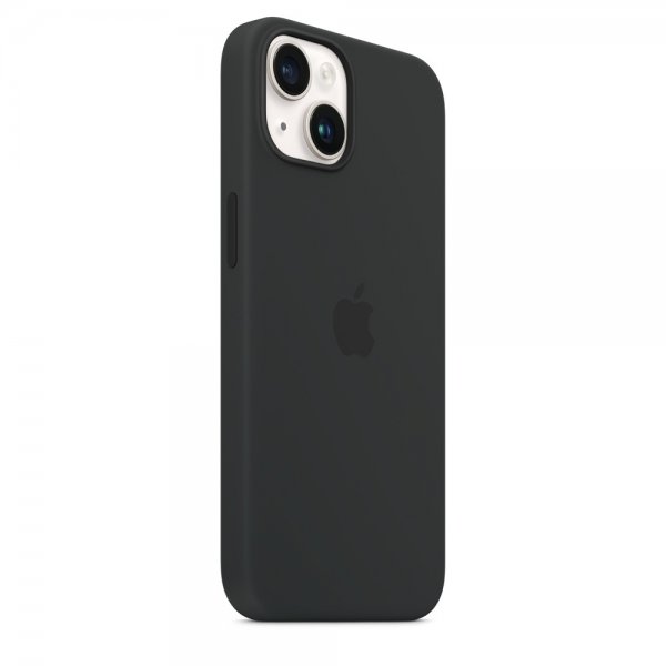 Apple Original iPhone 14 Plus Cover Silicone Case MagSafe Midnatt