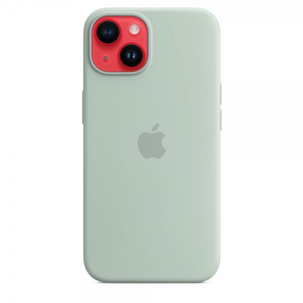Apple Original iPhone 14 Plus Cover Silicone Case MagSafe Suckulent