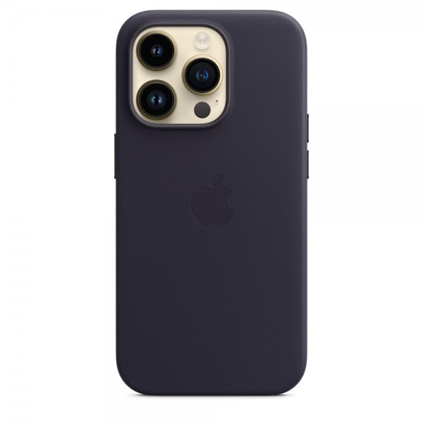 Apple Original iPhone 14 Pro Cover Leather Case MagSafe Ink