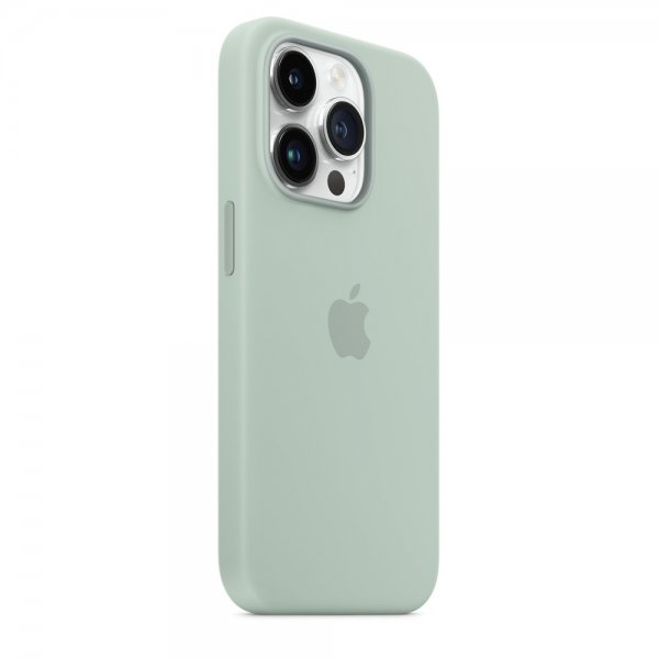 Apple Original iPhone 14 Pro Cover Silikone Cover MagSafe Succulent