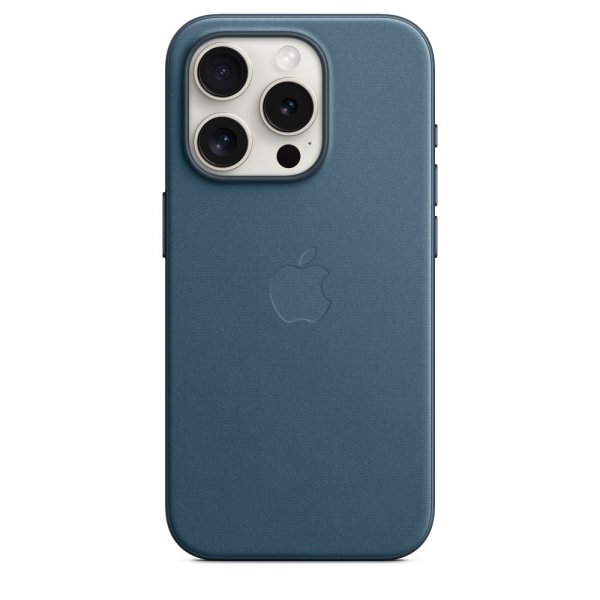 Apple Original iPhone 15 Pro FineWoven MagSafe-etui Stillehavsblå