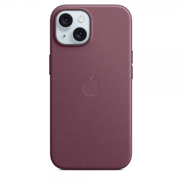 Apple Original iPhone 15 Cover FineWoven MagSafe Mullbær