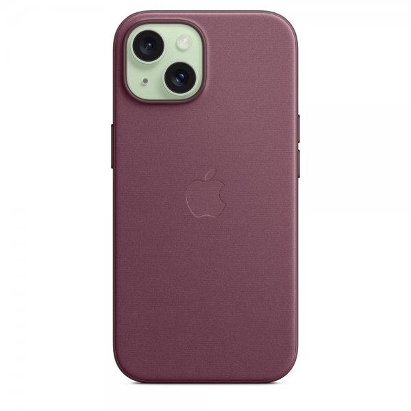 Apple Original iPhone 15 Cover FineWoven MagSafe Mullbær