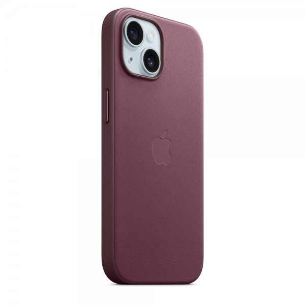 Apple Original iPhone 15 Cover FineWoven MagSafe Mullbær