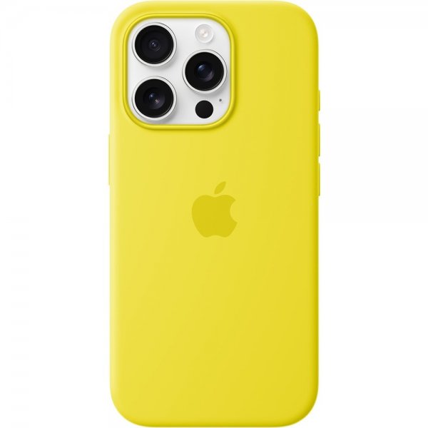 Apple Original iPhone 16 Pro Cover Silikonecover MagSafe Star Fruit