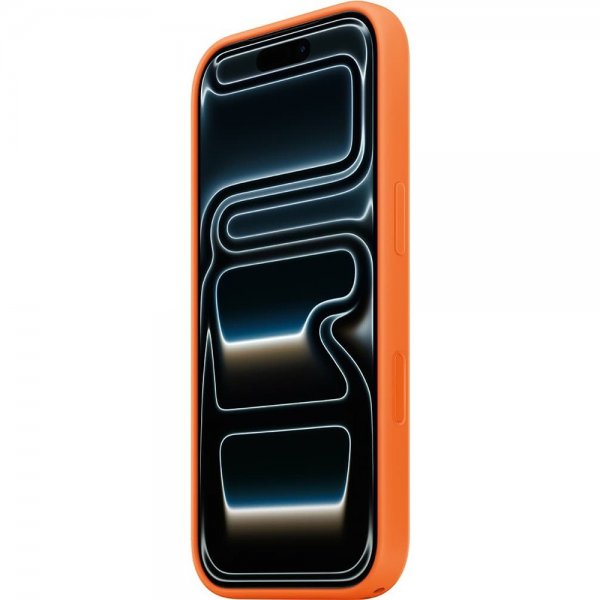 Apple Original iPhone 17 Pro Silikonecover MagSafe Orange