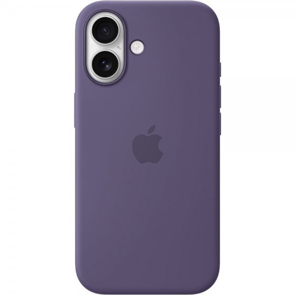 Apple Original iPhone 17 Cover Silikoneetui MagSafe Purple Fog