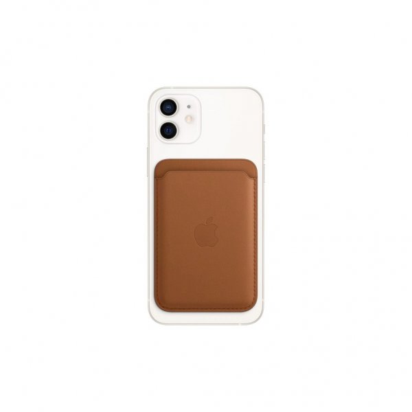 Apple Original Kortholder MagSafe Saddle Brown