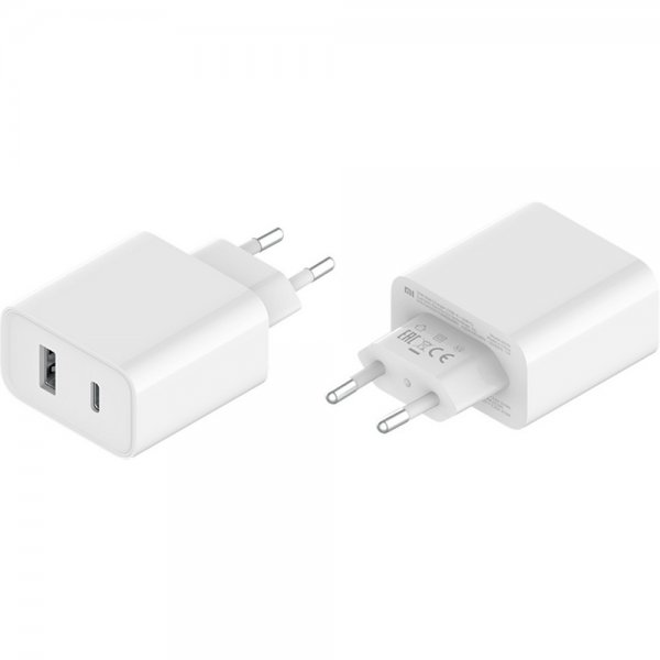 Xiaomi Original Oplader Mi 33W Wall Charger Type-A + Type-C