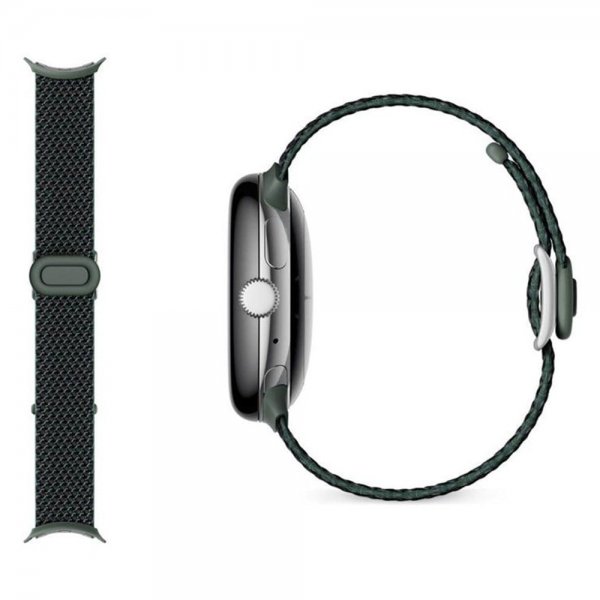 Google Original Pixel Watch/Pixel Watch 2/Pixel Watch 3 41mm Rem Vævet rem Ivy