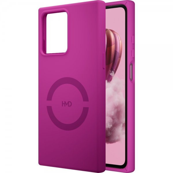 HMD Original Skyline Cover Silikone MagSafe Rosa