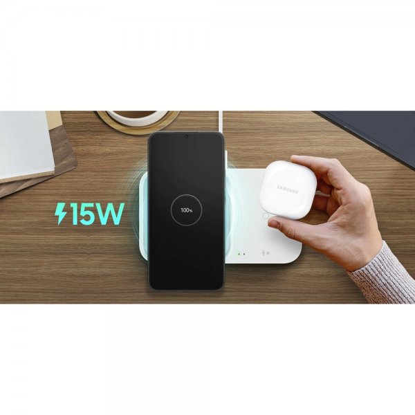 Samsung Original Super Fast Wireless Charger Duo Sort