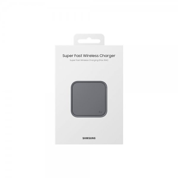 Samsung Original Trådløs Oplader Super Fast Wireless Charger 15W Sort