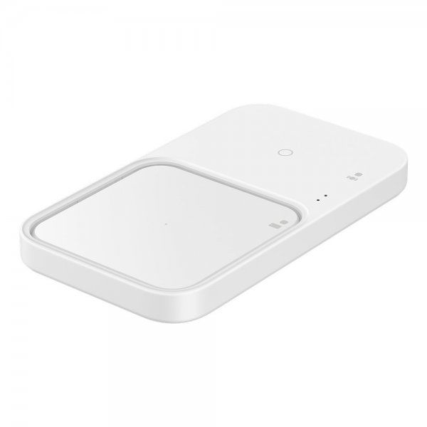 Samsung Original Trådløs Oplader Super Fast Wireless Charger Duo 15W Hvid