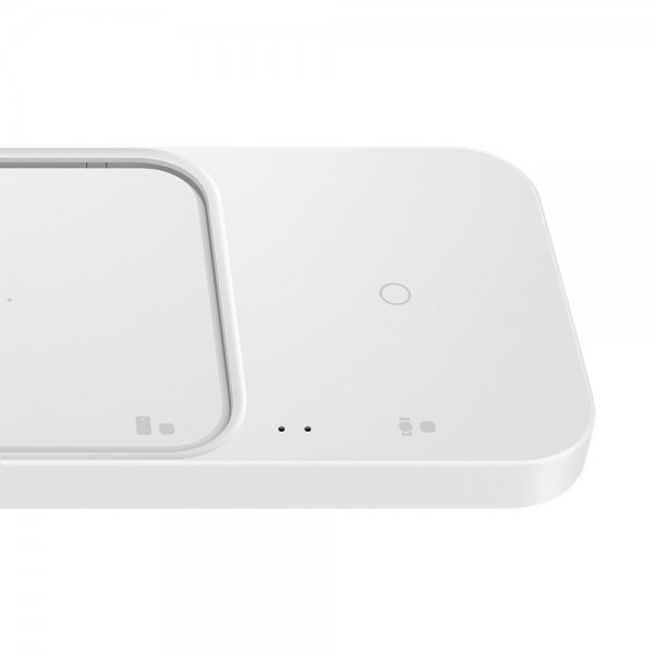 Samsung Original Trådløs Oplader Super Fast Wireless Charger Duo 15W Hvid