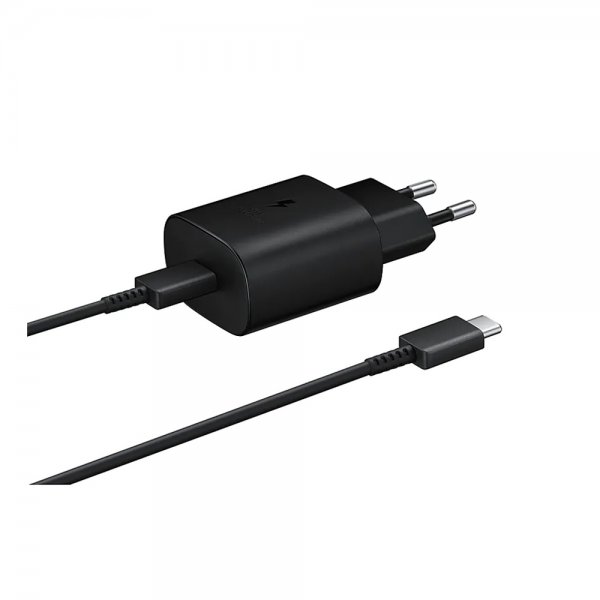 Samsung Original Vægoplader 45W med USB-C til USB-C-kabel Sort